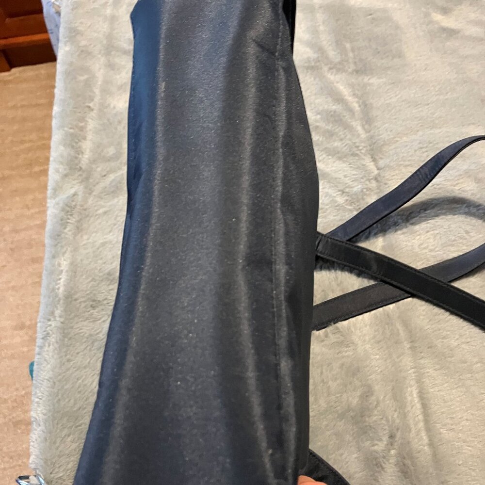 NWOT The Filer New York Organizer Dark Blue Purse Shoulder Straps - Picture 5 of 14